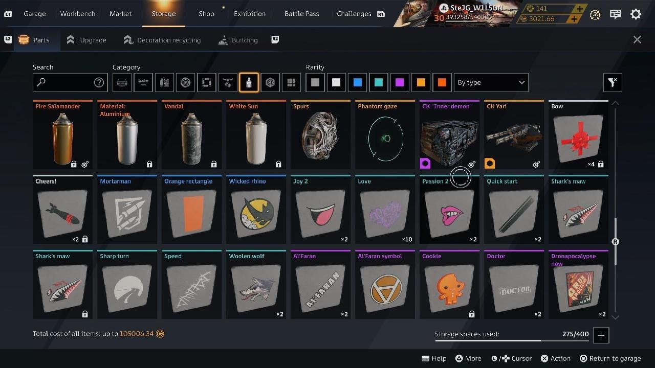 Crossout - Sticker Recycling (Good Rewards)