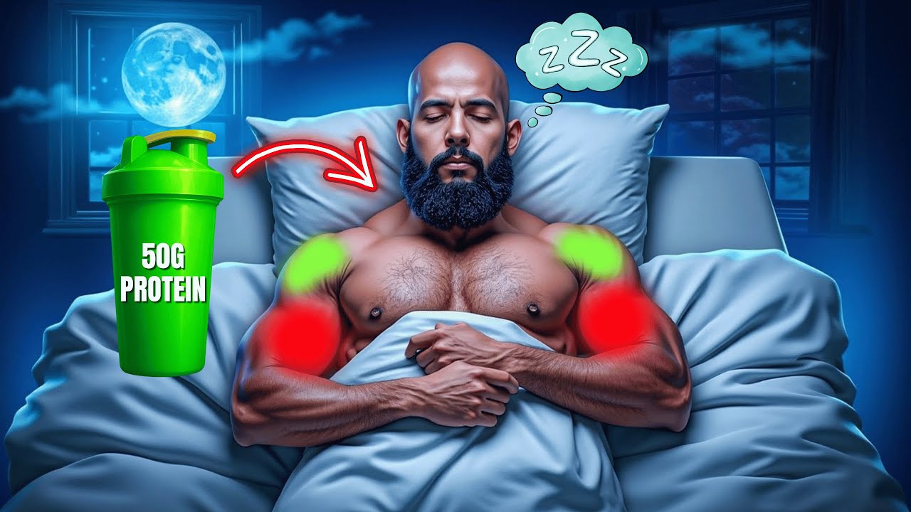 REVEALED STUDY: Eating Protein Before Bed Really Builds Muscle Faster?