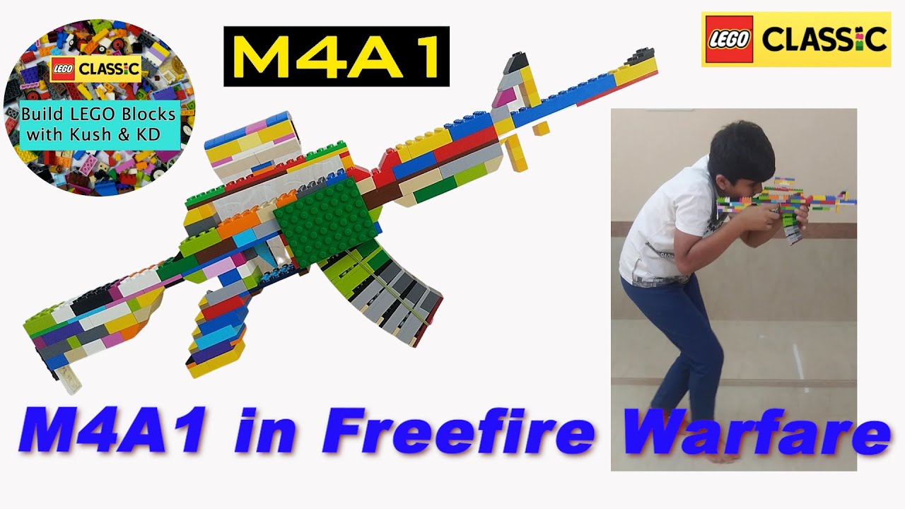 KUSH WITH LEGO GUN M4A1 #Shorts