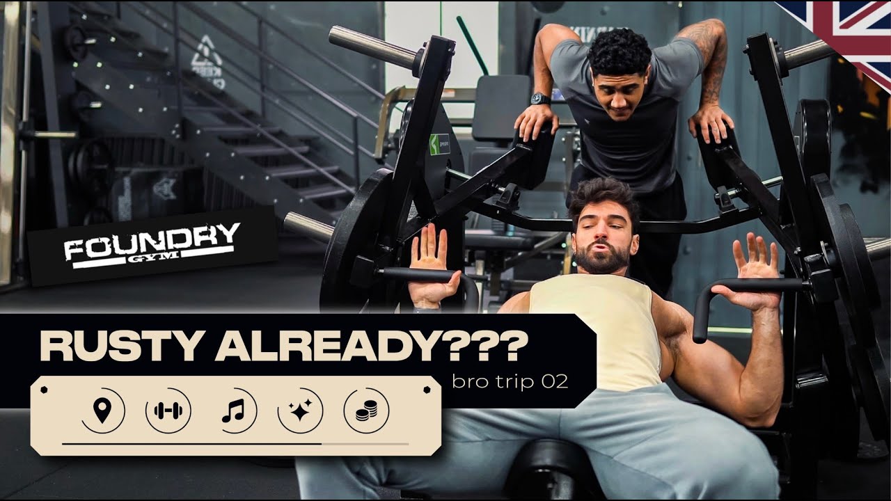 The NEW “old school” | Foundry Gym Kidderminster | Gym Review Chest & Bis Workout & Full Tour