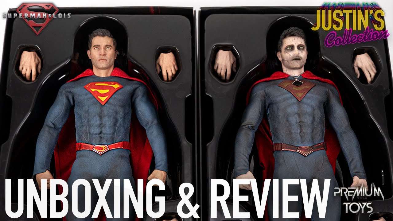 Superman & Bizarro Superman and Lois 1/6 Scale Figures Premium Toys Unboxing & Review