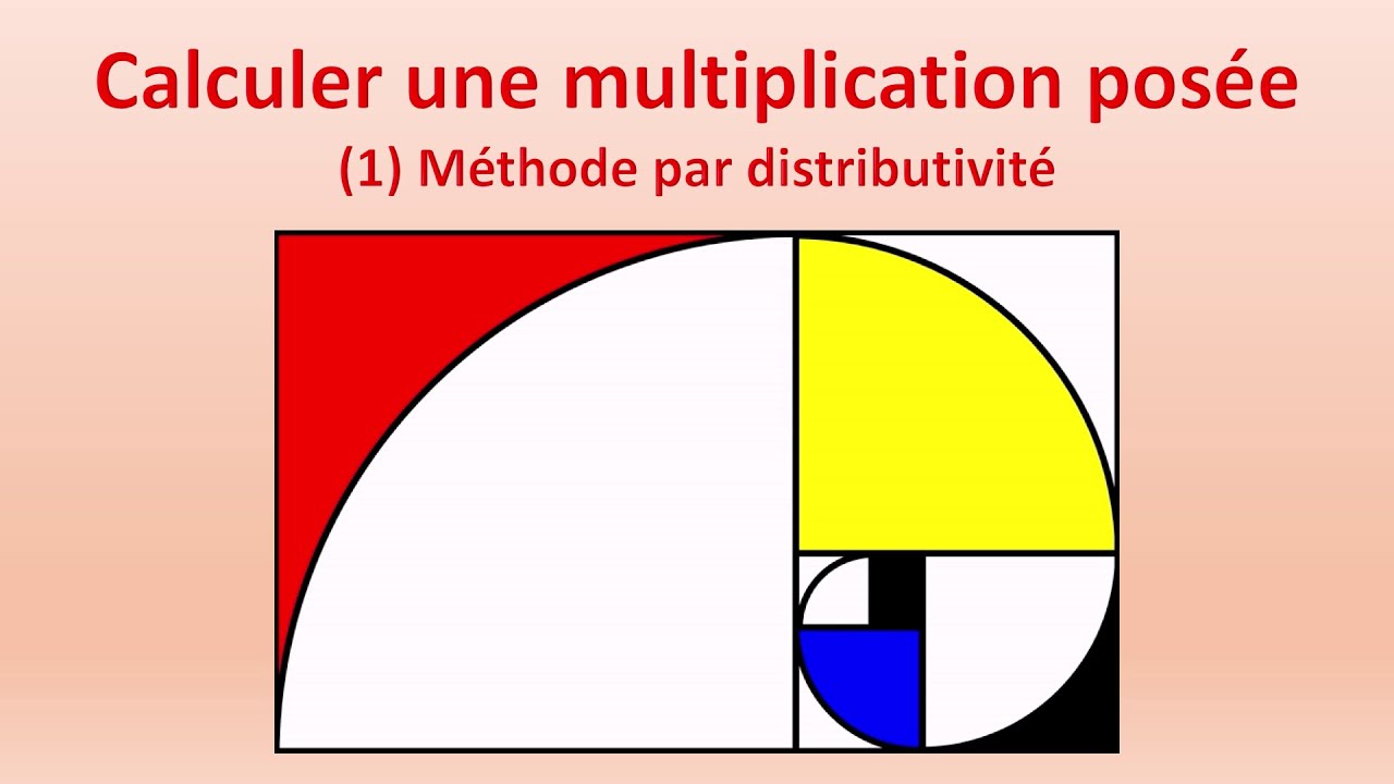 6️⃣ Calculer une multiplication posée (1) Méthode par distributivité