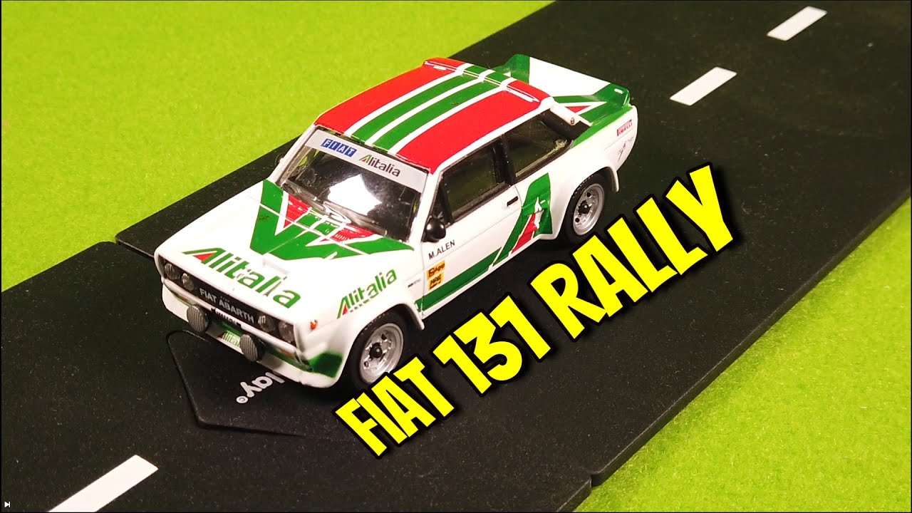 Bburago: Fiat Abarth 131 Rally Alitalia | Just Small Cars