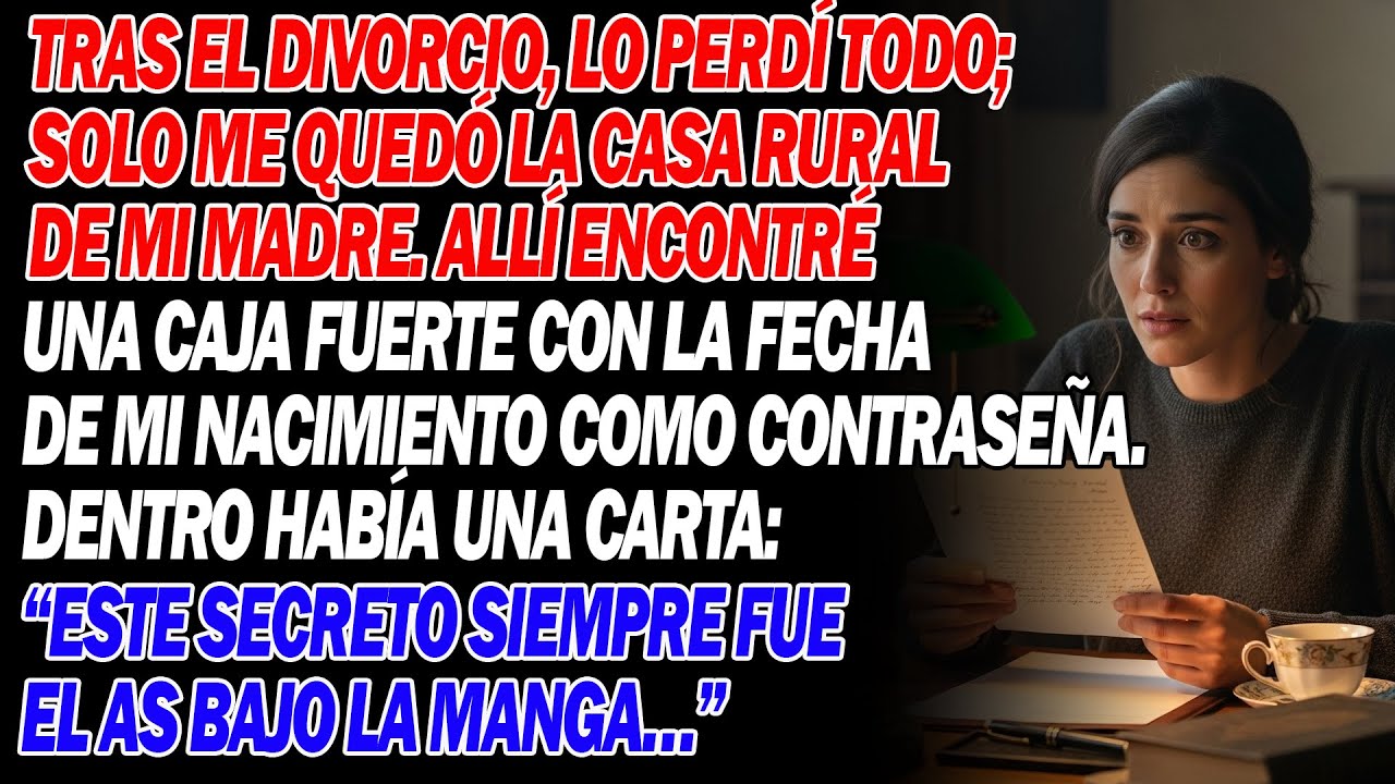 💔Perdí una mansión de 3,5 millones y a mis hijos en el juicio, hasta que hallé un sobre viejo😱📩