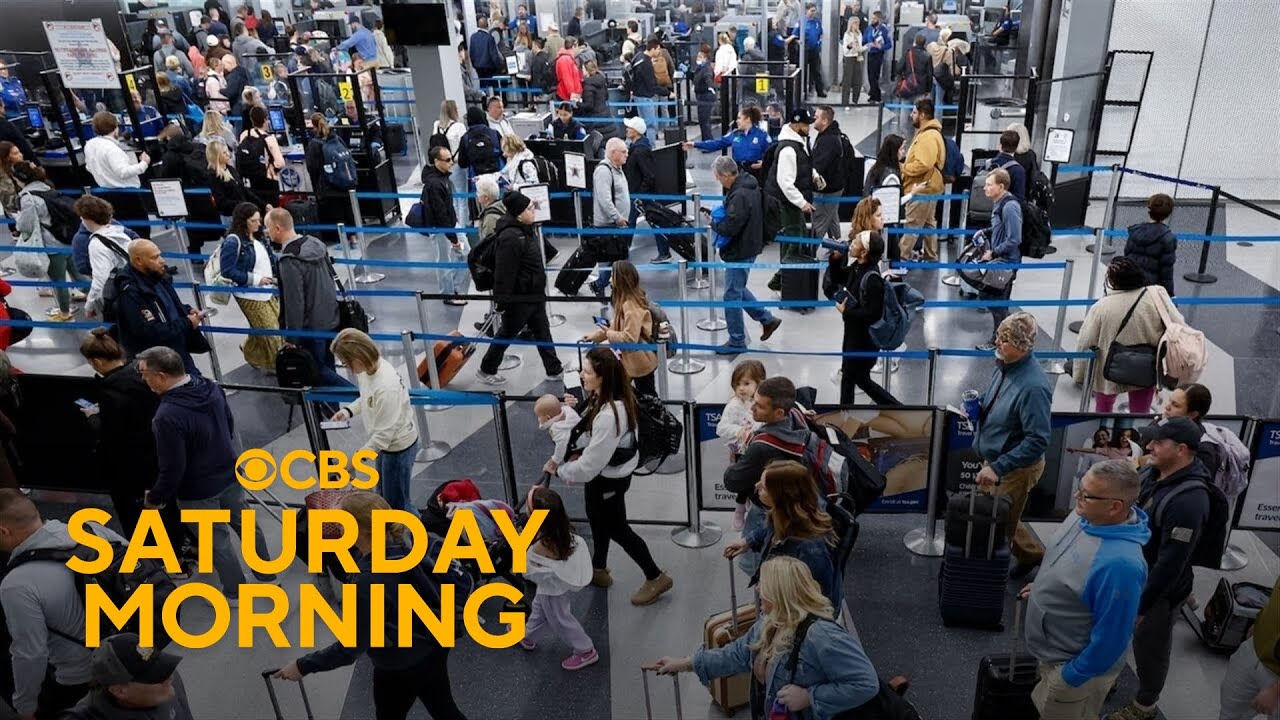 Thanksgiving travel rush in full swing