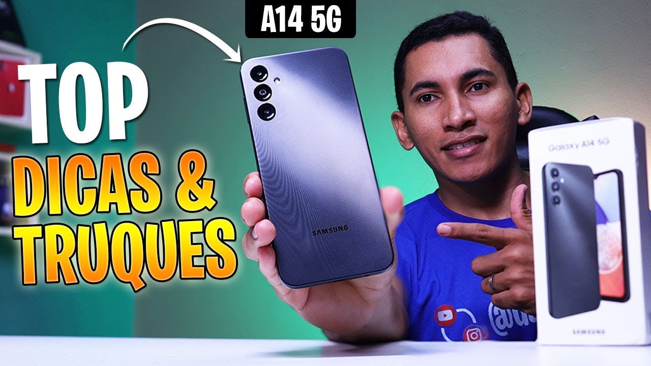 USE AGORA! TOP 12 Dicas e Truques do GALAXY A14 5G que você PRECISA SABER