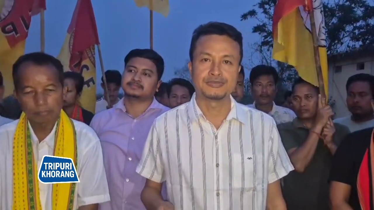 BUBAGRA no Hambai Riwi Hezamara Amchaio Rally TMP ni Bwkhaktwi Montri tei EM ni Manjakmungbai