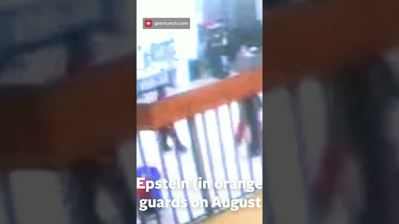 DOJ Releases Epstein Surveillance Footage!