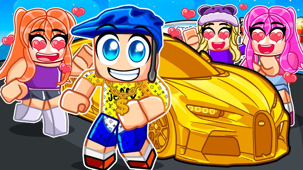 Rizzing Girls With $1,000,000 SUPERCAR In Roblox!