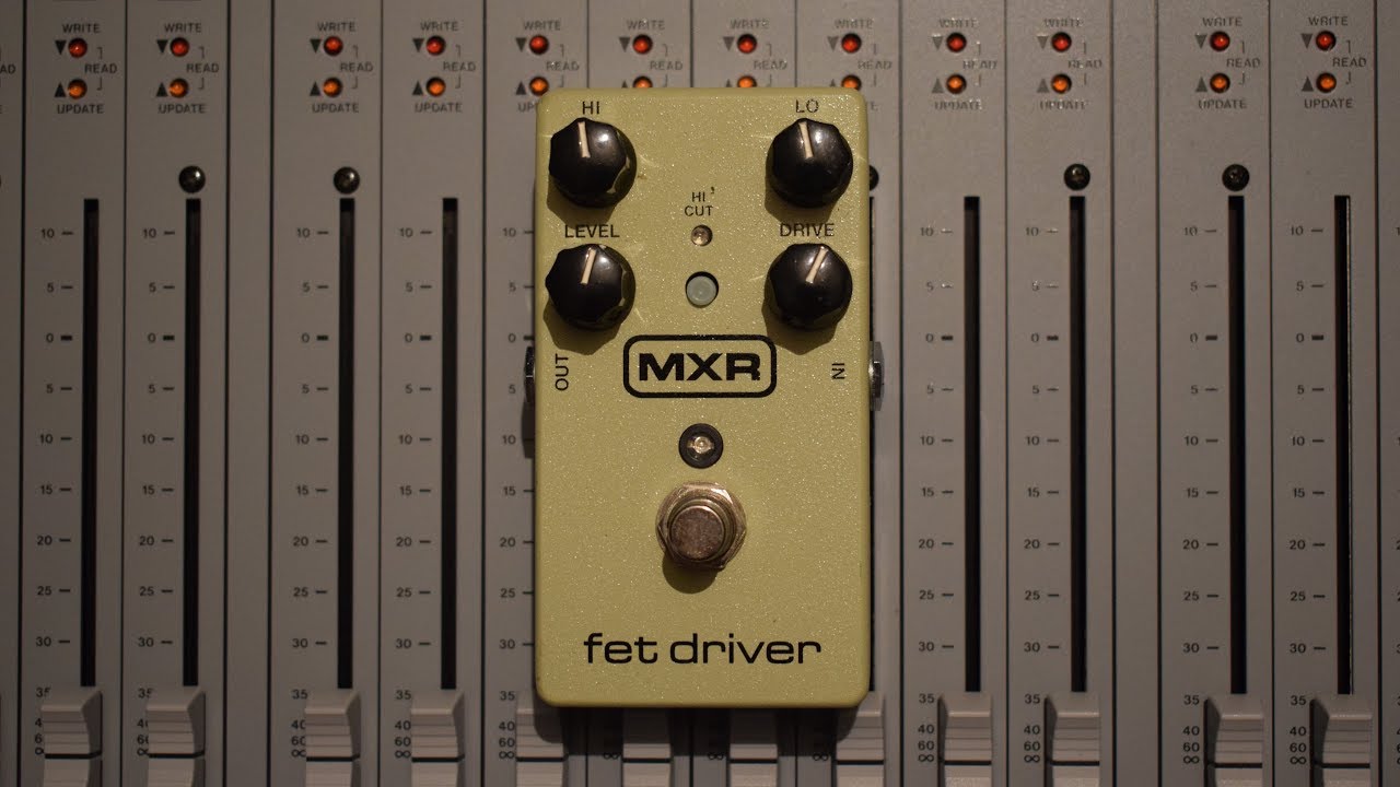 Pedal Demo: MXR Fet Driver on Bass
