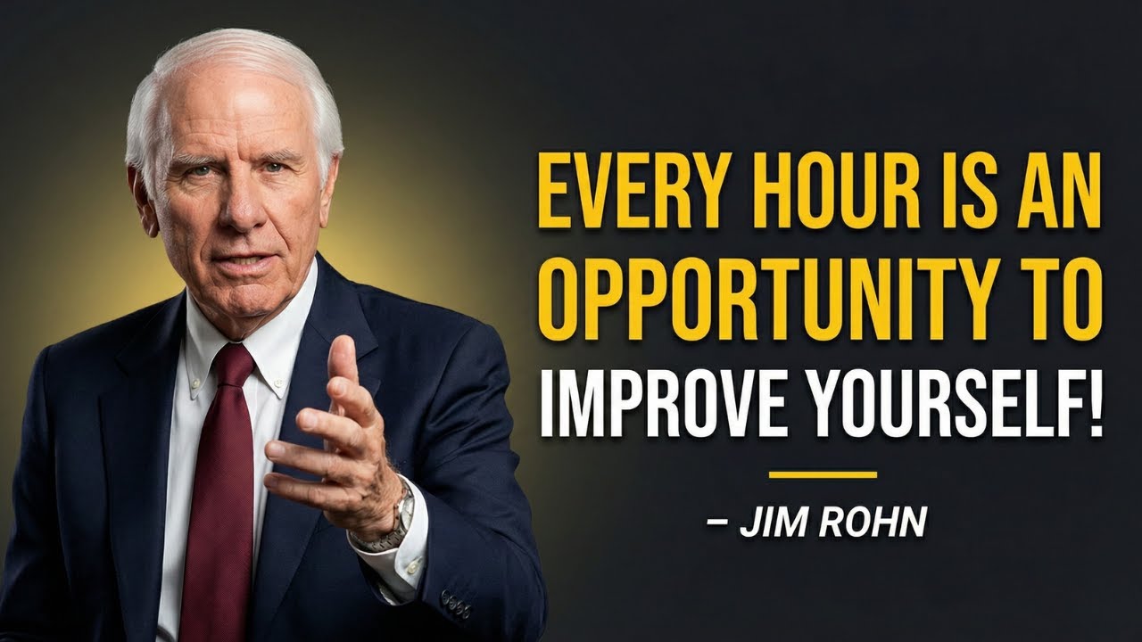 Every Hour Is an Opportunity to IMPROVE YOURSELF | Jim Rohn Motivation
