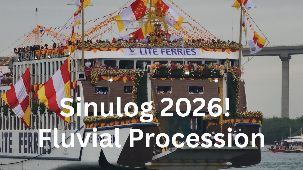 Sinulog 2026 Fluvial Procession | Amazing Boat Ride Experience