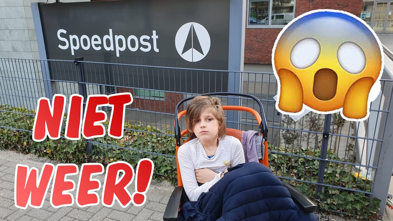 😭 WEER MET DJALYCHIA NAAR DE SPOEDPOST 😭