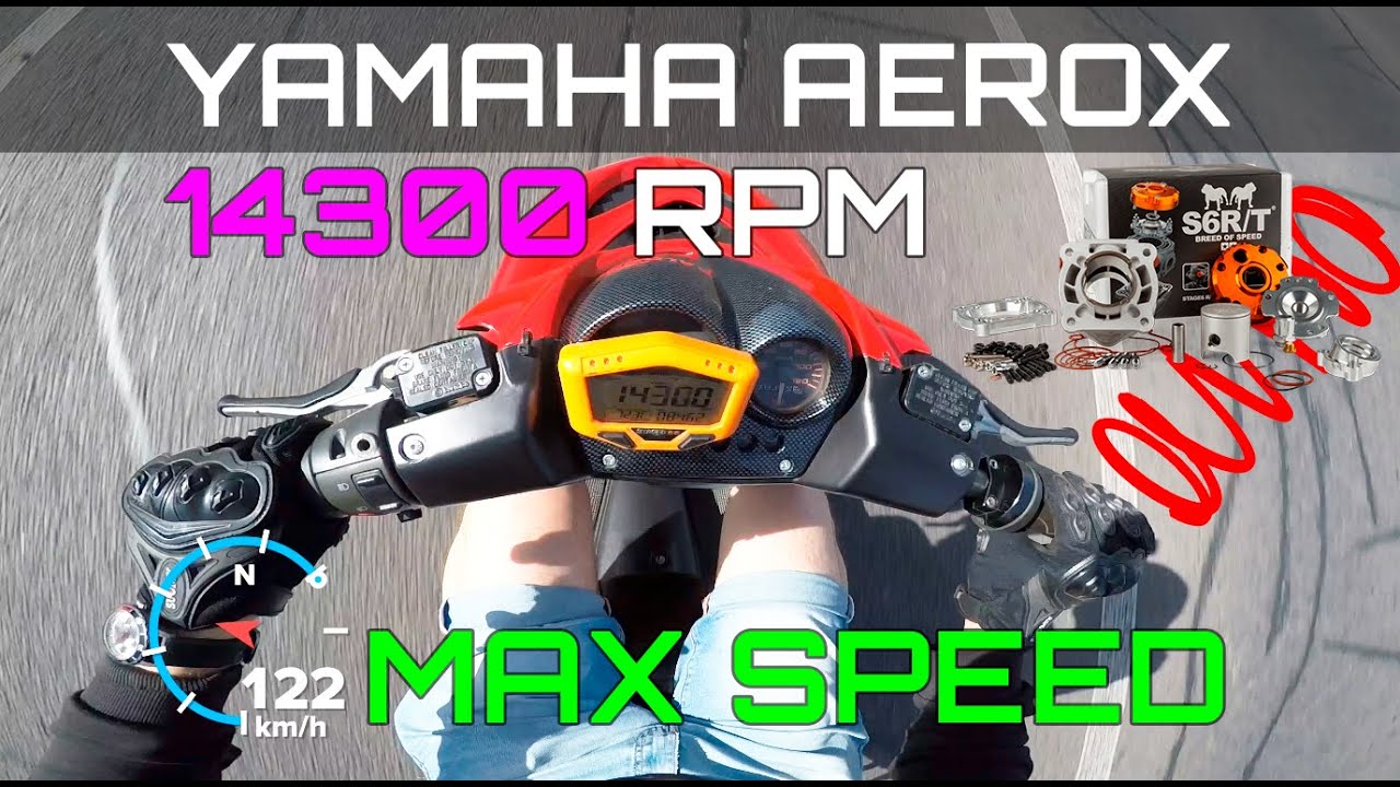 Yamaha Aerox Tuning #2 / Stage6 R/T 70cc / Yasuni C30 / Red Malossi / PWK 28mm / Setting and test