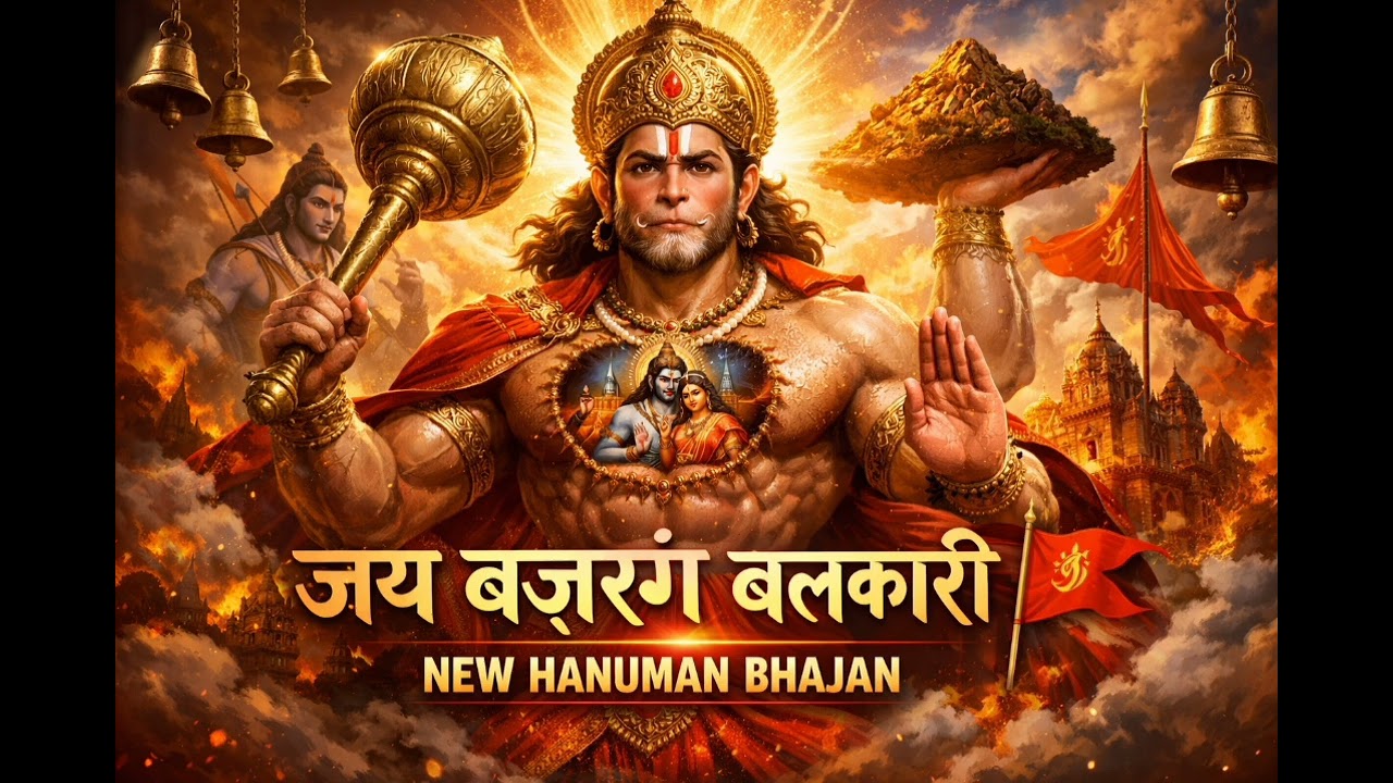 जय बजरंग बलकारी 🚩 New Hanuman Bhajan 2026 | Powerful Hanuman Ji Bhakti Song | YouTube video