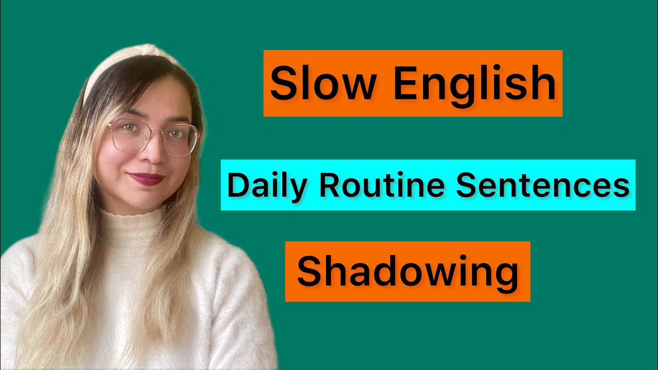 English Conversation✅ Daily Routine | Listening & Reading✅