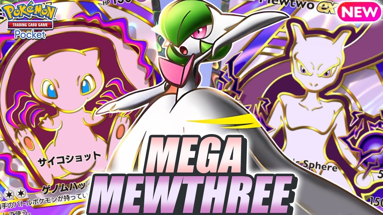 FANTASTIC PSYCHIC BUFF ! MEGA GARDEVOIR Helps MEW & MEWTWO Strike Back - Pokemon TCG Pocket