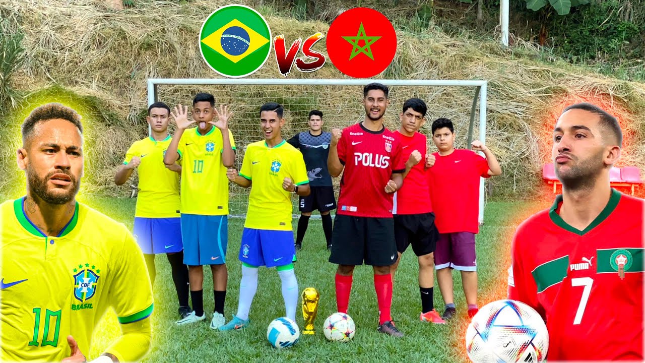 BRASIL x MARROCOS O PRIMEIRO JOGO COM NOVOS JOGADORES CONVOCADOS! ‹ Rikinho ›