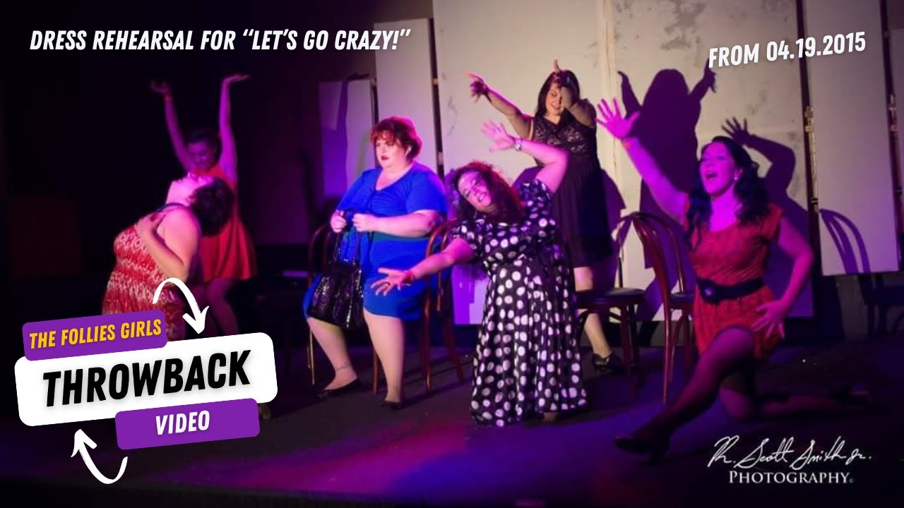 The Follies Girls - Throwback Video: Dress Rehearsal for Let's Go Crazy by Prince and the Revolution