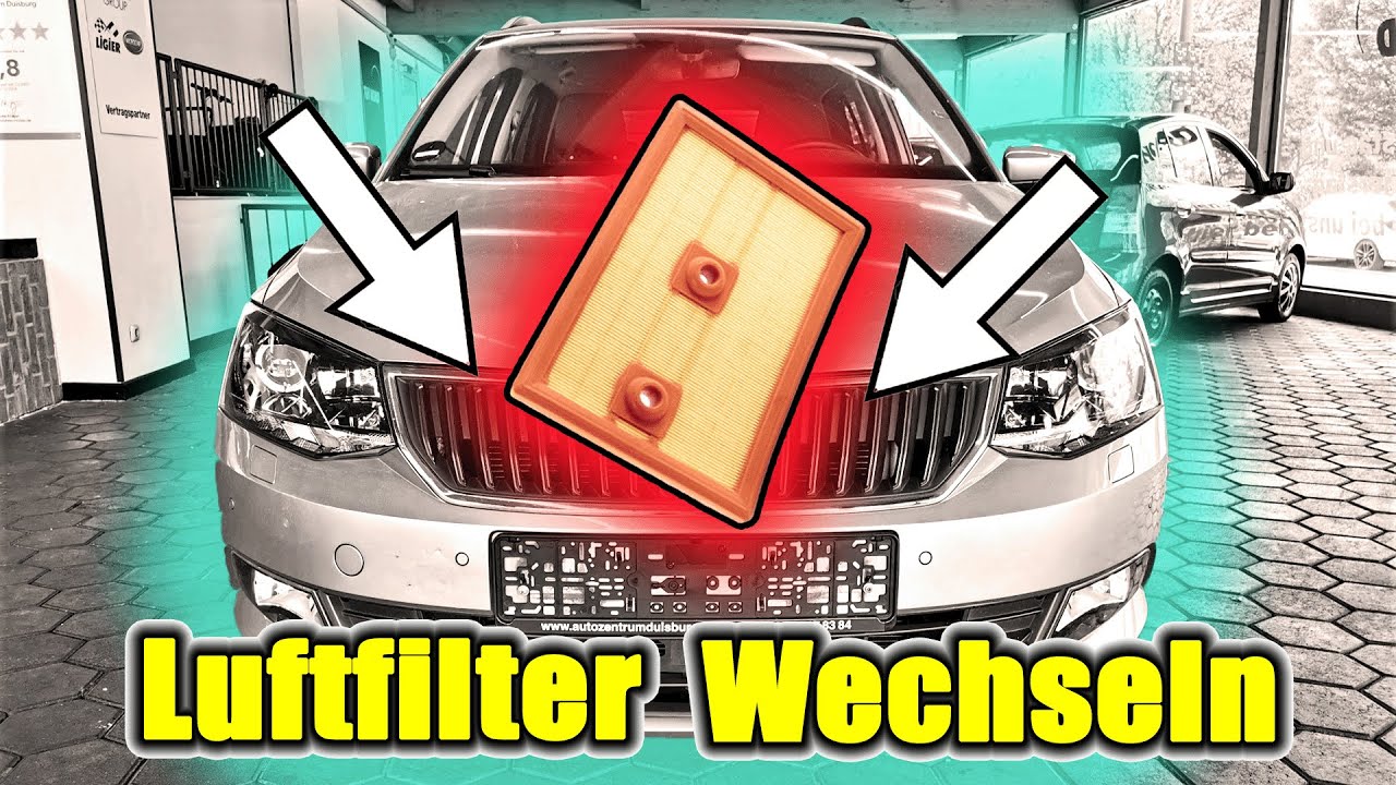 Skoda Fabia Luftfilter Wechseln ! Es ist So Einfach !