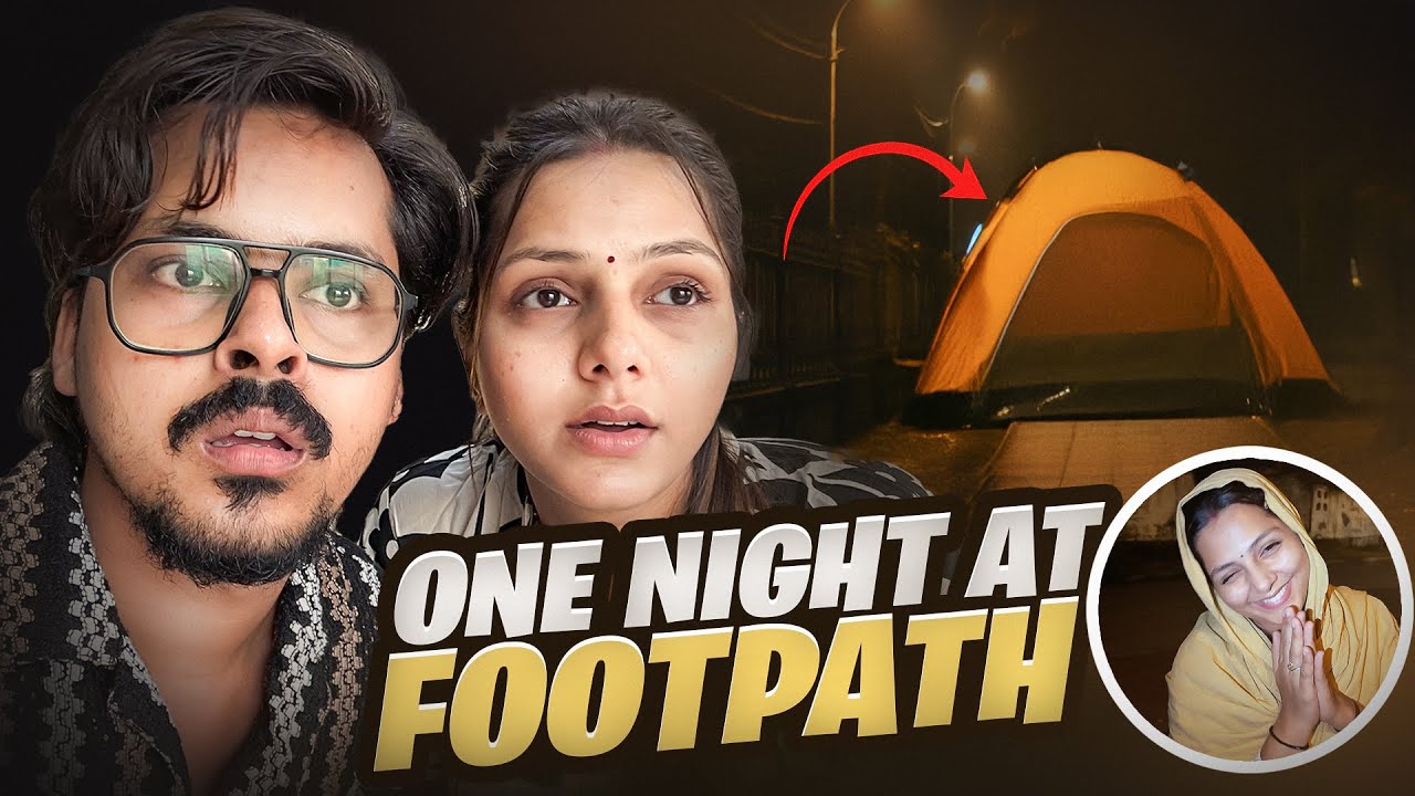 One NIght At Footpath 2 || With Bhumi || Sunny Ki Bhumi