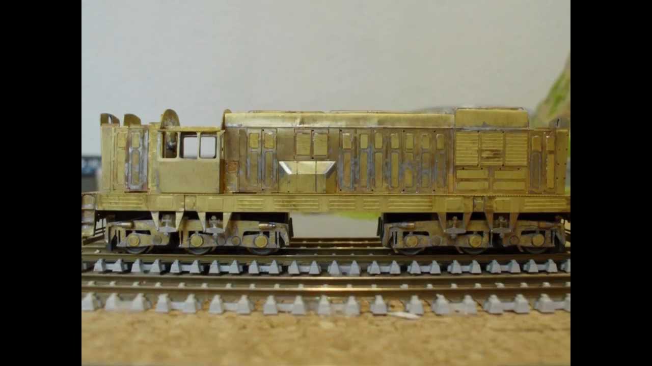 DK-Model Messing-Modell einer T669 bzw. 770 der ČSD Spur TT 1:120 Čmelák