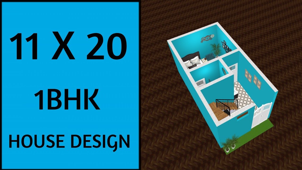 11 X 20 House Plan ll 25 गज में घर का नक्शा ll 11 X 20 Ghar Ka Naksha ll 220 Sqft House Design