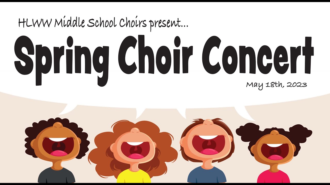 2023 HLWW Middle School Spring Concert