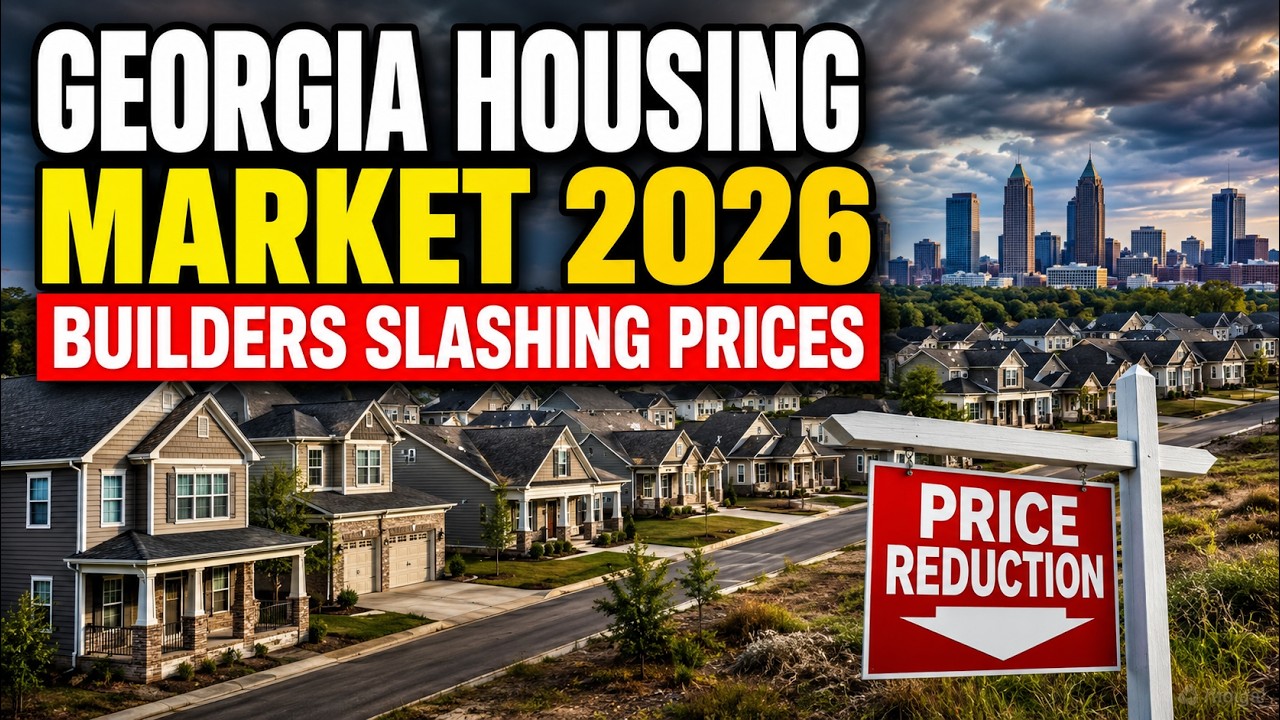 Georgia Housing Market 2026: 10 Suburbs Where Builders Are Slashing Prices as Buyers Vanish?