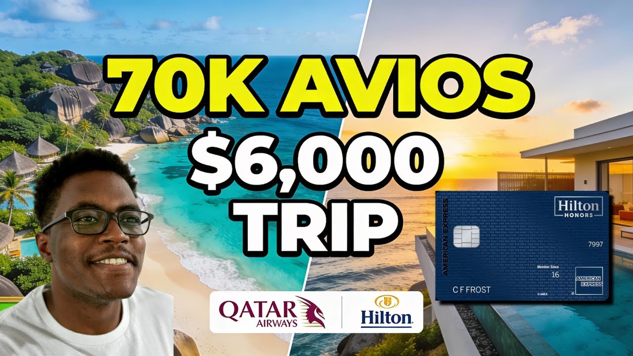 Seychelles Award Flight: 70K Avios + Hilton Points Breakdown