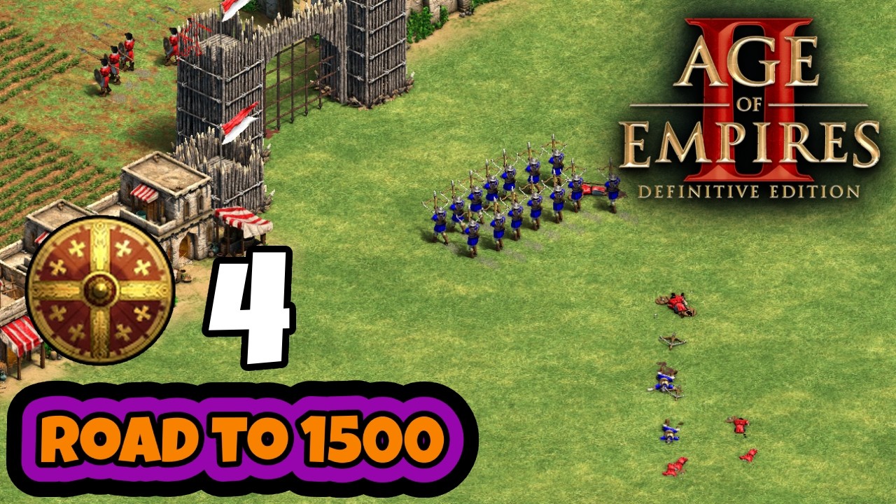 Age of Empires II: Road to 1500 #4 - Xbow timing is key