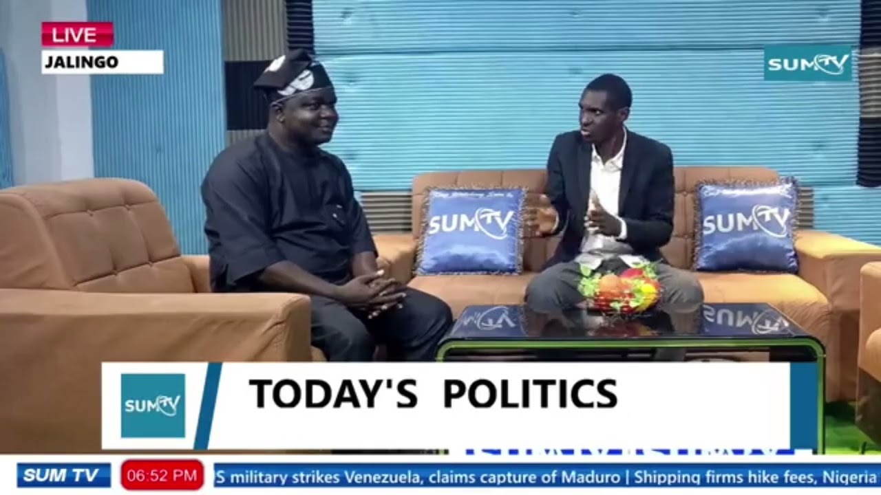 Todays politics at SUM TV with AMB RIKWENSE MURI