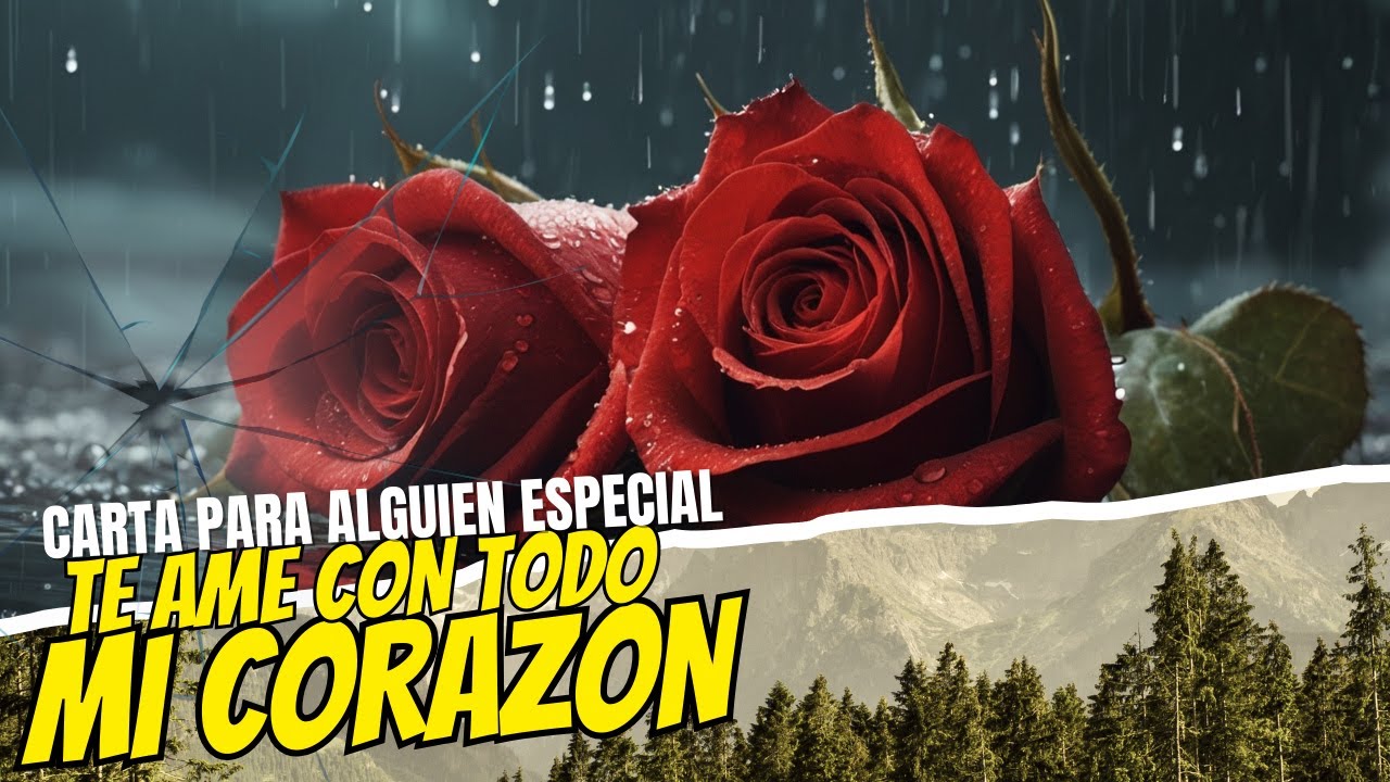 CARTA DE DESPEDIDA: Te Amé Con Todo Mi Corazón, Pero la Vida Nos Separa.💔