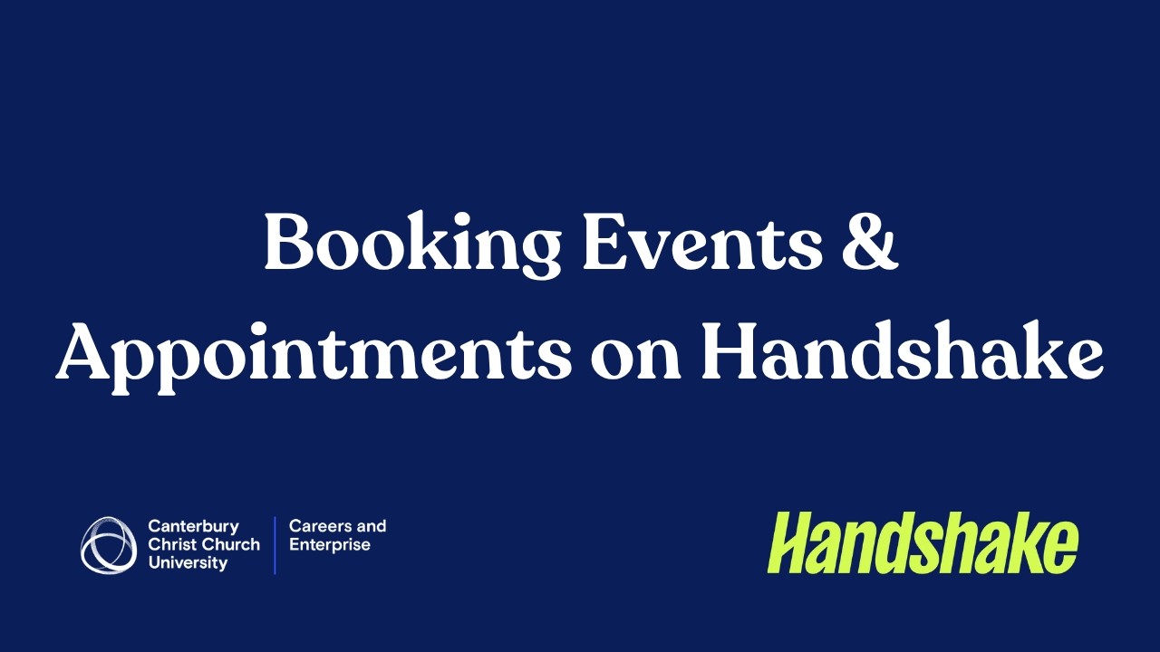 Booking Events & Appointments on Handshake