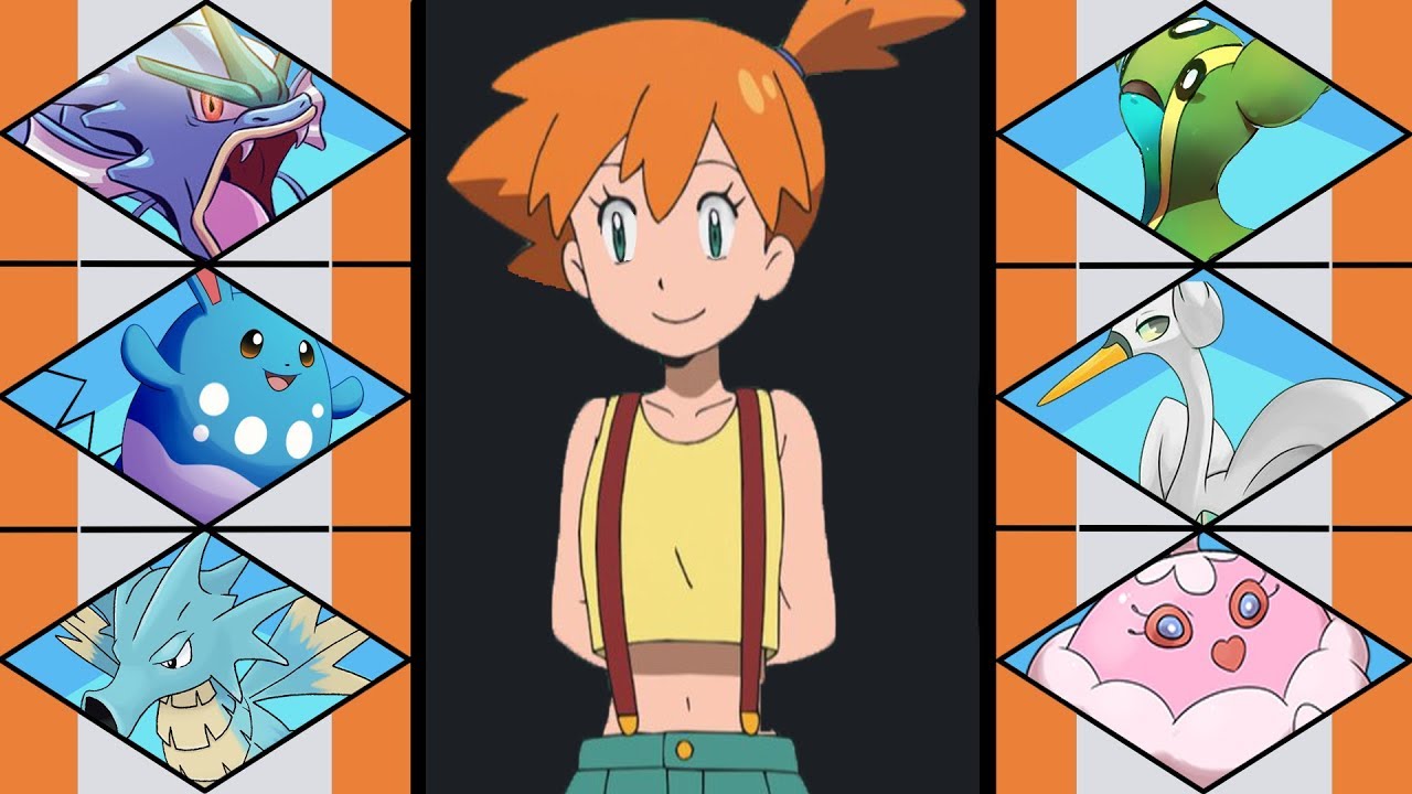 Misty's Alola Team Pokemon