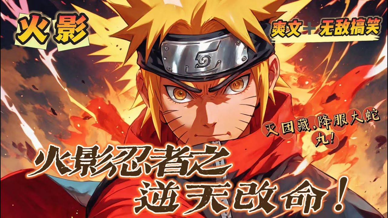 🔥《火影忍者之逆天改命》第1-150話：火影忠實粉絲穿越至火影忍者世界，成為了預言之子漩渦鳴人！接納被滅族慘案扭曲性格的宇智波佐助後，滅團藏、降大蛇丸、力戰曉組織，只為打破夥伴們的死亡宿命！