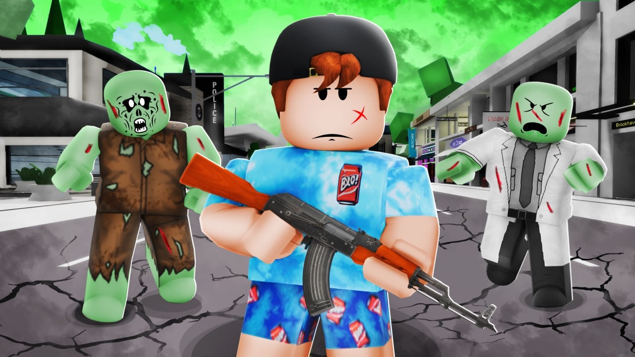 The Day ZOMBIES Took Over Brookhaven RP..