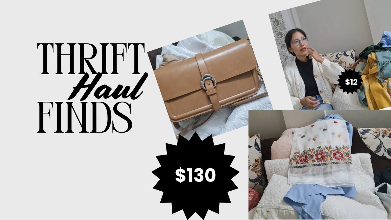 Thrift Haul Finds (Secondhand Cloths)