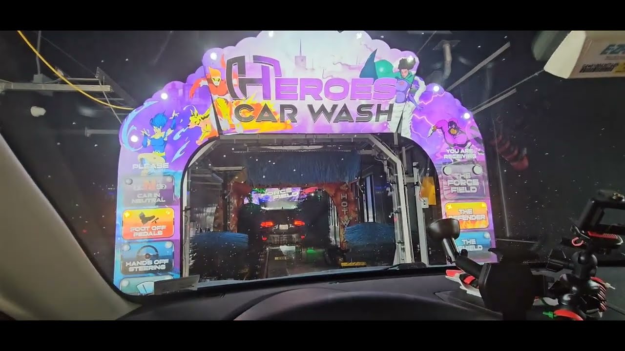 NCS MacNeil Tunnel - Heroes Car Wash, Wilson NC