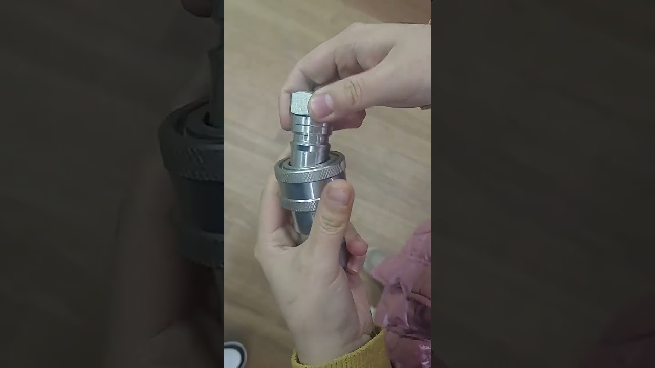 ISO 7241-B Quick Disconnect Hydraulic Coupling Set