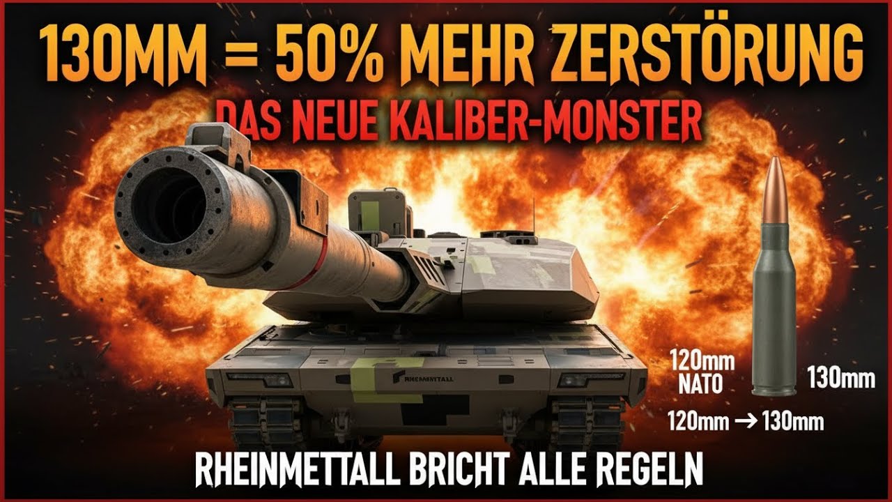 Das 130mm-Monster: Ist der KF51 Panther der tödlichste Panzer der Welt?