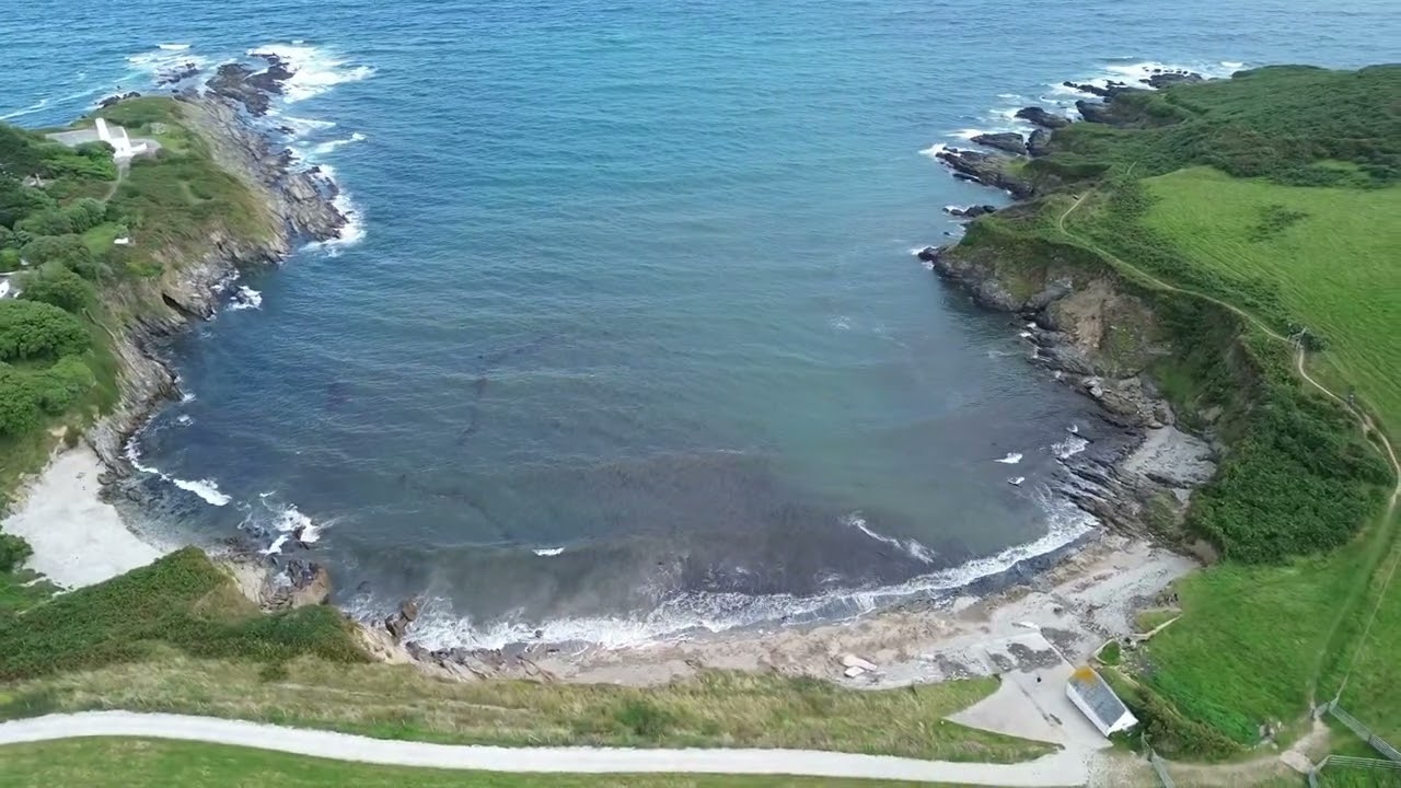 Colonna Beach from above