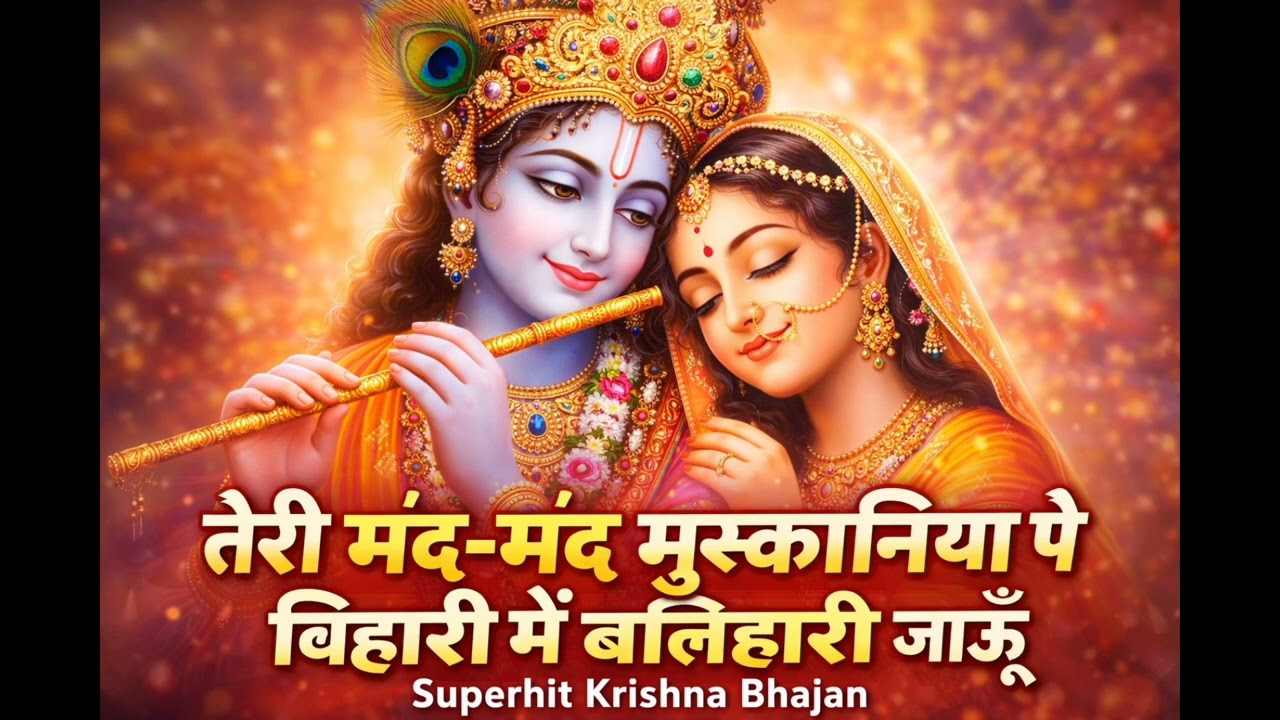 तेरी मंद मंद मुस्कनिया#KrishnaBhajan #BihariJi #RadhaKrishna #Bhajan2026 #KrishnaSong