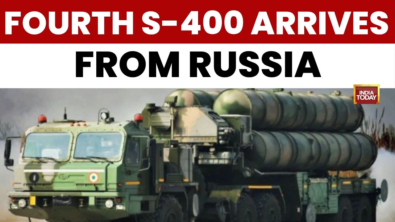 India Receives Fourth S-400 Squadron, Boosts Air Defence Shield | Operation Sindoor