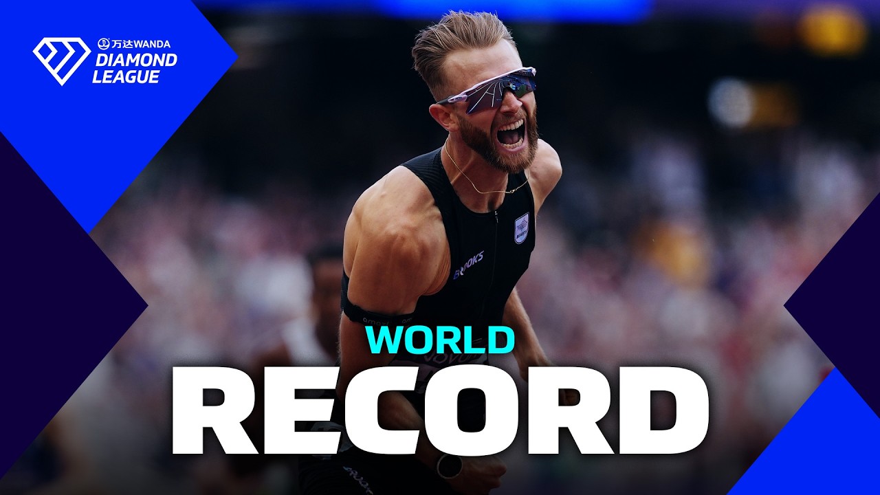 Josh Kerr breaks MILE WORLD RECORD in London - Wanda Diamond League 2026