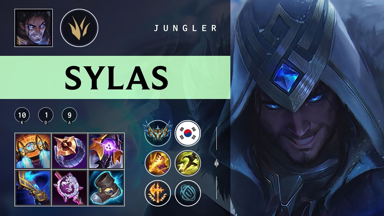 Sylas Jungle vs Viego - KR Challenger Patch 25.23