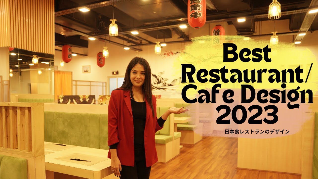 Best Restaurant/Cafe Design 2023 | Japanese Cuisine Restaurant | Low-Cost Cafe Interior Design