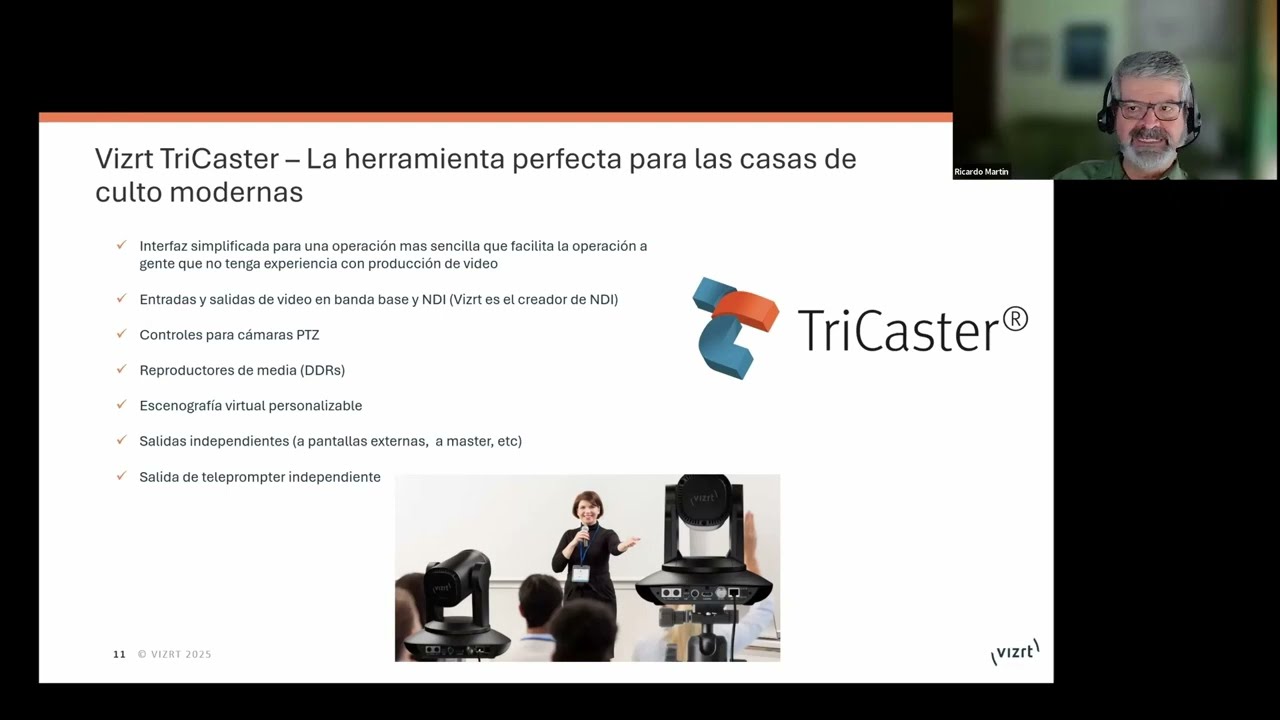 Webinar: Como fortalecer las casas de culto a traves del video