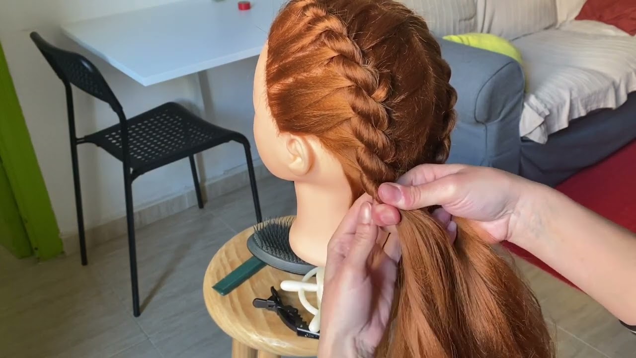 Trenza de cordón de raíz / Rope braid