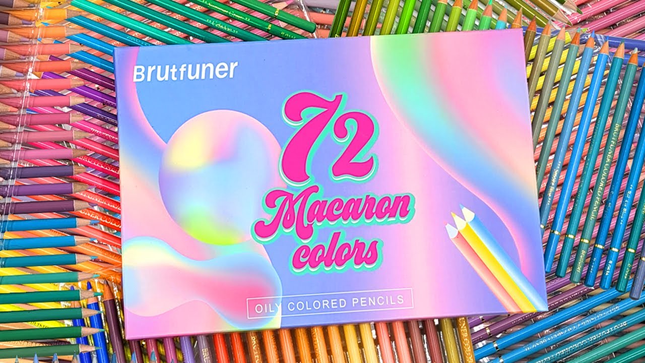 Brutfuner Macaron Pencils Review - They look beautiful but how do they work?